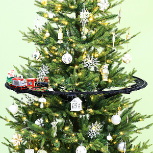 High Quality Luxury Christmas Tree Indoor and Outdoor PE and PVC Decoration Christmas Tree with Metal <b>Bracket</b> - Product Image 5