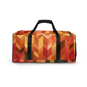 Bolsa de Viaje Deportiva Unisex con Diseño Triangular Colorido OEM, Bolsa de Fin de Semana con Asas Reforzadas - Product Image 4