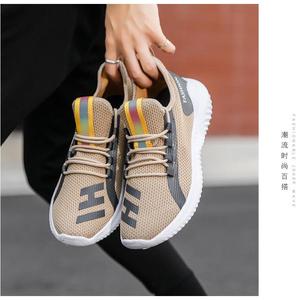 Chaussures de sport polyvalentes pour hommes, nouveau style coréen, confortables, à lacets, style marche, bout rond, légères, chaussures simples - Product Image 4