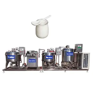 Yogurt processing equipment cow goat horse donkey milk production line sterilization machine