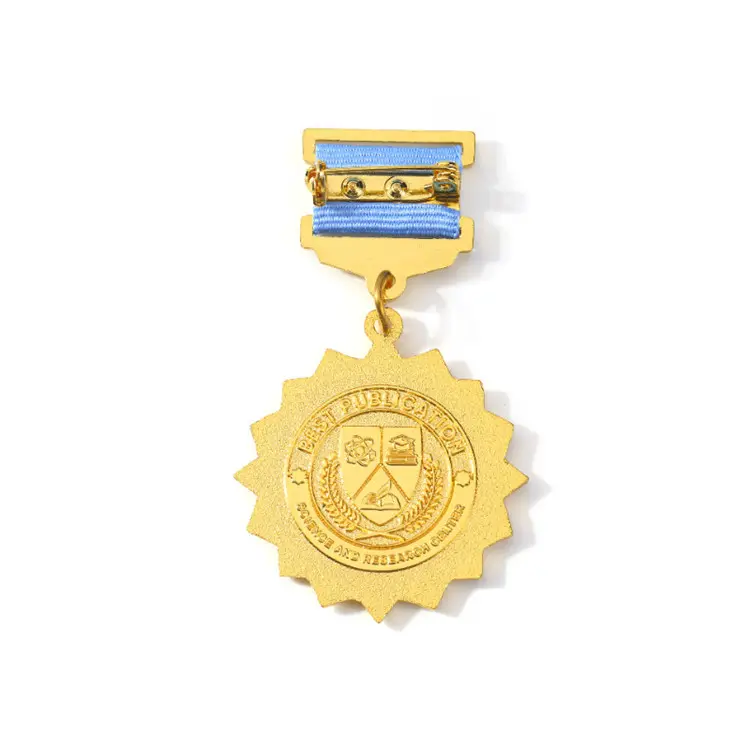 Özel yüksek kalite Metal madalyalar onur örnek bireysel madalya rozeti