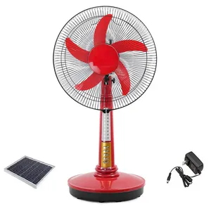 Rechargeable intake exhaust table fan with solar panel and battery safety attic toilet boat marine cabin rv solar ventilator