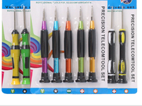 Kit d'outils d'ouverture SOLUDE 16 en 1 pour IPHONE5 4S 4 Samsung Blackberry Motorola, Nokia, HTC Series Mobile Phone