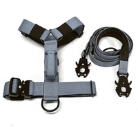 Collar Táctico para Perro de Alta Calidad y Durabilidad, Personalizado con Logotipo, Juego de Cintas, Material de Nailon y Aleación, Hebilla de Liberación Rápida