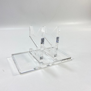 Premium Custom Clear Acrylic Modern for Freestanding Display <b>Controller</b> <b>Stand</b> Easy Assembly for Garment Displays YAGELI - Product Image 4