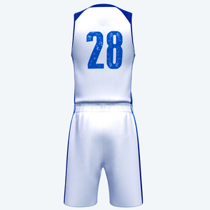 Logo par sublimation Vêtements de détente colorés Tenues de sport Tenues de basket réversibles Nouveau maillot de basket-ball - Product Image 2