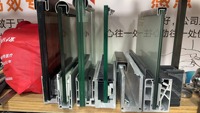 Profilé en U en aluminium pour garde-corps en verre pour balcon/villa
