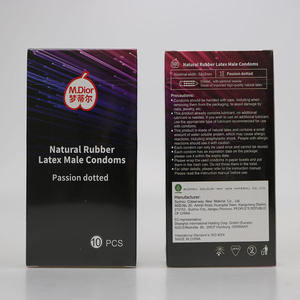 Männliches Luxus-ultra dünnes Kondom, extra geschmierte Partikel - Product Image 3