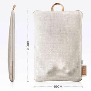 LEMESY Electric 4d Luxury Smart Hot Shiatsu Cojín Vértebras cervicales Masajeador de espalda con calor - Product Image 5