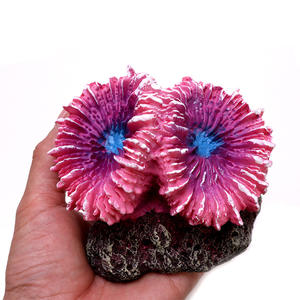 Juego de decoración de Acuario, decoración de paisaje de pecera, flor colorida, simulación de <span class=keywords><strong>cerebro</strong></span>, resina, adorno de <span class=keywords><strong>Coral</strong></span>, simulación de <span class=keywords><strong>Coral</strong></span> - Product Image 2