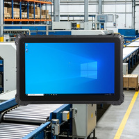 Tablette FAP20 IP67 avec lecteur d'empreintes digitales et code-barres, 10,1 pouces, Windows 10, 8 Go de RAM, 256 Go, RS232, mise à jour OTA, multi-empreintes digitales, pour les forces de l'ordre