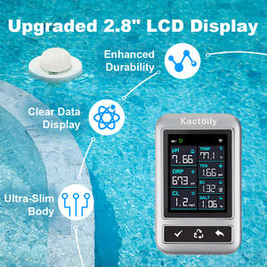 7 في 1 مصنع متعدد المعلمات PH ملح الكلور Temp WIFI EC لجودة مياه المسبح للاختبار مع تطبيق Tuya - Product Image 4