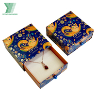 Caja de Joyería Ecológica con Logotipo Personalizado, Caja de Regalo de Joyería de Cartón Extraíble con Embalaje de Papel
