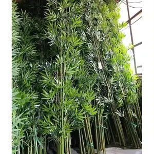 Chinese Plastic Bamboo Tree Artificial Bamboo Potted Plants For Indoor Outdoor Decoration