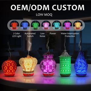 เครื่องกระจายกลิ่นหอมแบบพกพา ใช้พลังงานจาก USB พร้อมไฟเจ็ดสี - Product Image 6