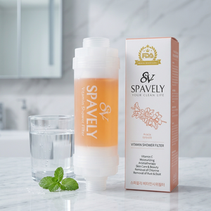 Filtre de douche vitaminé SPAVELY, 6 pièces, 1 ensemble, soin des cheveux, peau sèche, élimination de la rouille, soin de la peau, aromathérapie, OEM, ODM - Product Image 4