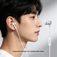 Écouteurs intra-auriculaires de studio en métal, vente en gros, connexion filaire 3,5 mm, prise en charge Type-C, étanchéité IPX-4, cuivre 10 mm