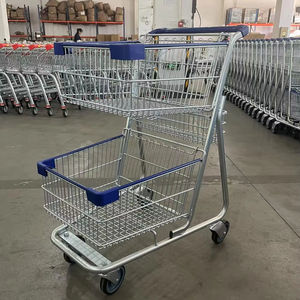 Carritos Metálicos Comerciales para Supermercado, Carrito de Compras Usado - Product Image 1