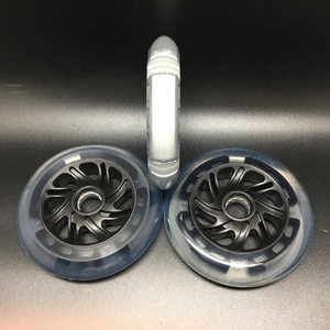 Bánh Xe Trượt Patin <span class=keywords><strong>3</strong></span> Hoặc 4 <span class=keywords><strong>LED</strong></span> Chiếu Sáng Nhấp Nháy Chất Lượng Cao 120MM Bánh Xe Xe Tay Ga PU Cho Xe Tay Ga Trẻ Em Xe Tay Ga Trẻ Em - Product Image 2