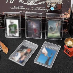 Estuche de Cuero PU Transparente de Alta Calidad para Tarjetas Graduadas de 35PT con Cierre Magnético para <span class=keywords><strong>BGS</strong></span> SGC TCG Pokemoned - Product Image 6