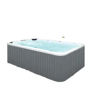 Meilleur prix spa de piscine/nage spa US acrylique système Balboa spa de nage extérieur