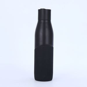 Promotional 550ml Double Wall Stainless Steel Vacuum <b>Flask</b> Water Bottle Sports Outdoor Portable with Silicone Sleeve Thermal Use - Product Image 5
