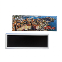 Personalisierter Frankreich-Kunstmuster-Blechmagnet, Individuelles Reise-Souvenir, Küchen-Dekoration, Geschenk