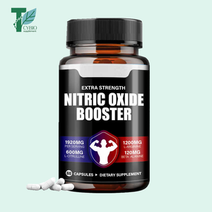 Capsules de booster d'oxyde nitrique en marque propre avec <span class=keywords><strong>L-arginine</strong></span> et <span class=keywords><strong>L-citrulline</strong></span> pour le soutien de la croissance musculaire - Product Image 1