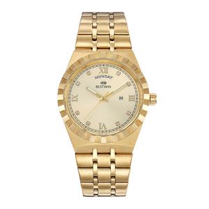 Reloj de Cuarzo de Lujo para Hombre 2026 - Reloj de Pulsera Clásico de Negocios, Resistente al Agua, Correa de Acero Inoxidable, Fabricación de Alta Gama - Product Image 1