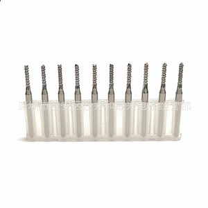 Pcb Milling Cutter Carbide 2 Flutes 10 Mm Cutting Length For Cnc <b>Machining</b> Center - Product Image 2