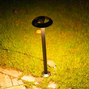 Lámpara de Jardín LED de Diseño Nórdico, Poste de Aluminio para Puerta o Bollard, Alimentación CA, IP65, para Exteriores, LCS-LAWN07 - Product Image 2