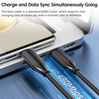 Cable USB C a USB C Toocki de 100W con Carga Rápida y Sincronización de Datos a 480Mbps, Cable de Carga Tipo C USB 2.0 para Teléfono