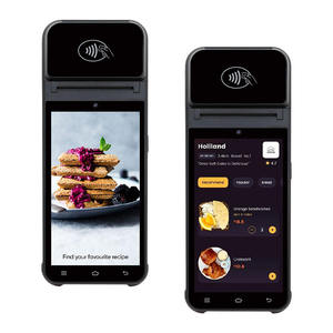 Fabricant chinois 5.5 "Machine à cartes de crédit Paiement <span class=keywords><strong>portable</strong></span> <span class=keywords><strong>Terminal</strong></span> Android Pos mobile <span class=keywords><strong>portable</strong></span> intelligent au détail avec imprimante - Product Image 3