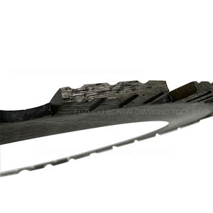 Lame de scie <span class=keywords><strong>diamant</strong></span>ée en acier allié de qualité industrielle, soudée au laser, pour la découpe de murs et de sols en béton, support personnalisé OEM - Product Image 4