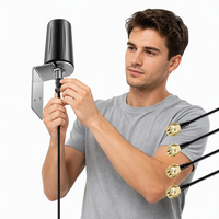 Antenne externe 4G LTE 5G omnidirectionnelle MIMO 4x4 à profil bas de 2 pouces à large bande pour optimiser les performances des routeurs, passerelles et points d'accès