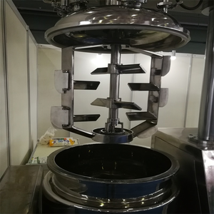 Liquid Heating Vacuum Homogenzing Mixing Tank, Steam Heating Jacketed Tank for Sauce - Product Image 6