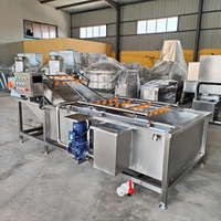 Commerciële automatische bubbelwasmachine voor aardappelen, wortelen, kool, sla, fruit en zeevruchten
