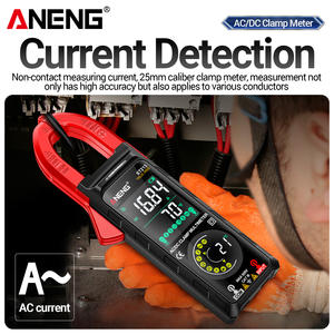 ANENG ST213 Pensampermetre VA Ters Renkli Ekranlı Multimetre <span class=keywords><strong>CAT</strong></span> III 6000 Sayım True RMS Test Cihazı DC/AC Voltaj Akım Ölçer - Product Image 2