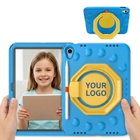 Casing Tablet HGD Custom Logo Lucu Motif Cangkang Pelindung Kuat Portabel untuk Anak-anak, Hadiah,  Cocok untuk Xiaomi Pad 7 Pro 8 Pro