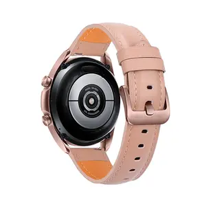 actieve 2 polsbandjes Suppliers-Nieuwe Launch Gemakkelijk Fit Echt Lederen Horloge Bandjes Band Voor Samsung Galaxy Horloge 3 Actieve 2 Polsband