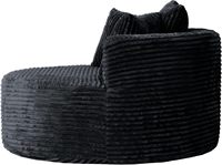 Sofá Chesterfield Moderno Extra Grande con Tres Cojines, 50 Pulgadas, Asiento Profundo de Pana, Cama Individual, Duradero, para Hospital o Escuela, de Algodón
