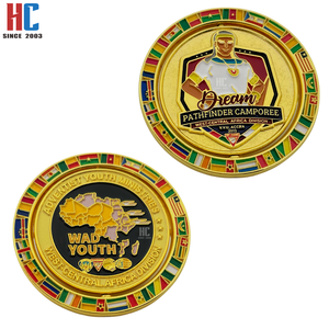 20 Jaar Fabrieksgemaakte Internationale Pathfinders Camporee 'Believe the <span class=keywords><strong>Promise</strong></span>' Adventistische Christelijke Soft Enamel Reversspeld - Product Image 5
