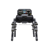 WAVEGO 12-DOF Bionic Dog-Like Robot, código abierto para ESP32 y PI4B, reconocimiento facial, seguimiento de color, detección de movimiento