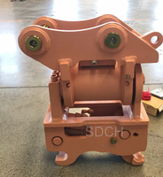 Attache rapide hydraulique inclinable pour excavatrice de 6 tonnes avec rotation