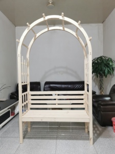 Arco de Madera <span class=keywords><strong>para</strong></span> Bodas, Jardín, <span class=keywords><strong>Patio</strong></span>, Pérgola, Gazebo o Pabellón, <span class=keywords><strong>para</strong></span> Plantas Trepadoras y Jardinería, Arco Clásico de Madera - Product Image 5