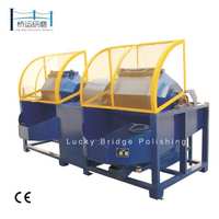 EZ zur Verwendung von 300L Double Economic Rotary Barrel Tumbling Machine China Hersteller Industrial Tumbler Machine