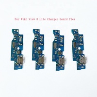 Connecteur de port de charge USB pour Wiko View, dock, flex MIC