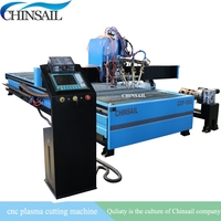 1540 1560 2060 CNC 3 axes CNC Starfire CNC Machine de découpe au plasma 100mm Table à eau en métal à vendre
