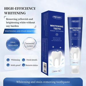 Pasta Dental Blanqueadora Herbal Avanzada con Menta Luminosa, Anti-Caries, Anti-Bacteriana, Portátil, Ayuda a Eliminar las Manchas Superficiales - Product Image 2