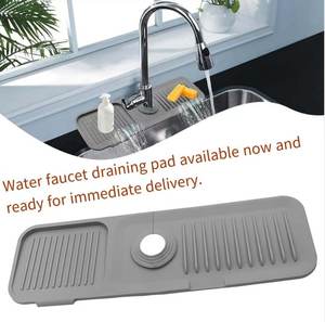 Custom rubinetto assorbente lavello protezione Splash gocciolamento cuscinetto di plastica in Silicone per bagno cucina appartamento con finitura ABS - Product Image 5